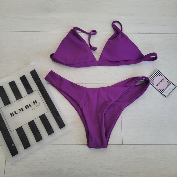 NWT Sexy Triangle Cheeky Bum Bum Bikini - Picture 1 of 9